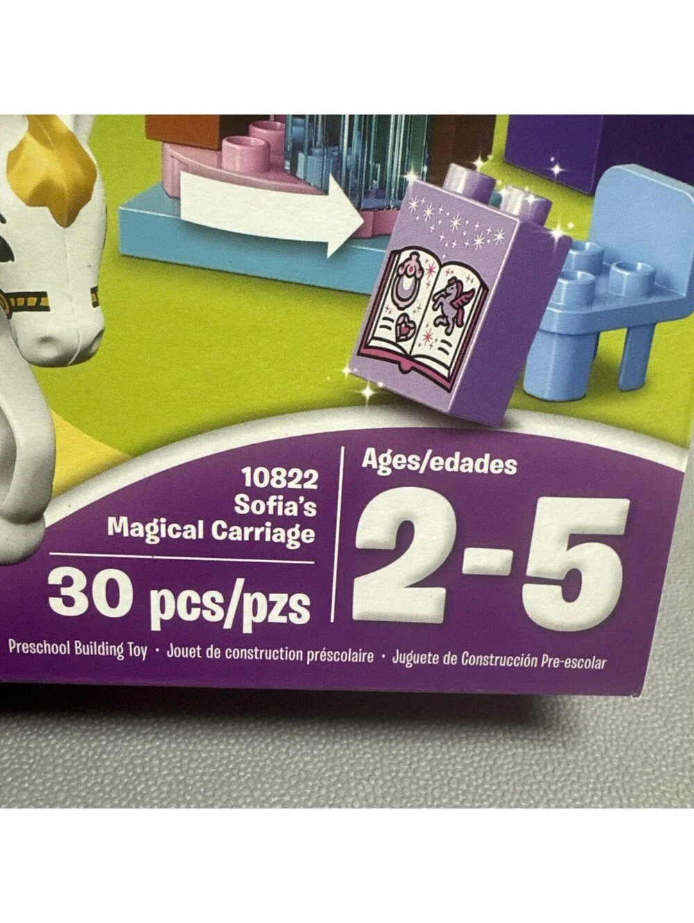 LEGO Duplo Sophia The First 10822 Sofia's Magical Carriage Disney Jr Princess